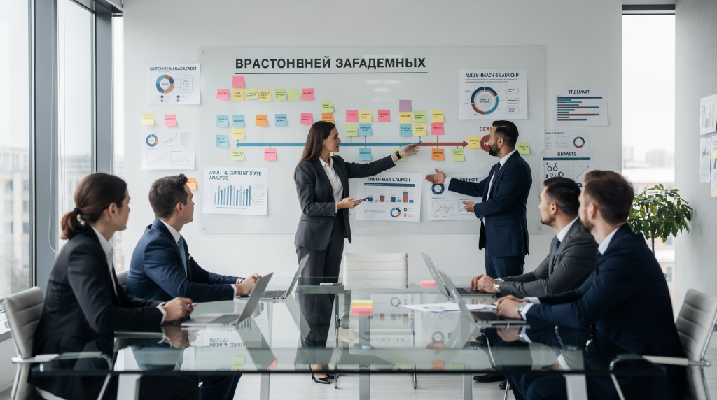 Как управлять сложным проектом изменений: от аудита текущего состояния до запуска